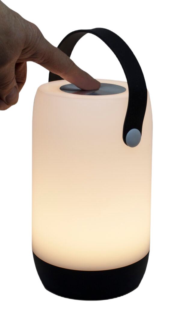 GLOSSY OPLAADBARE LAMP  (1001)