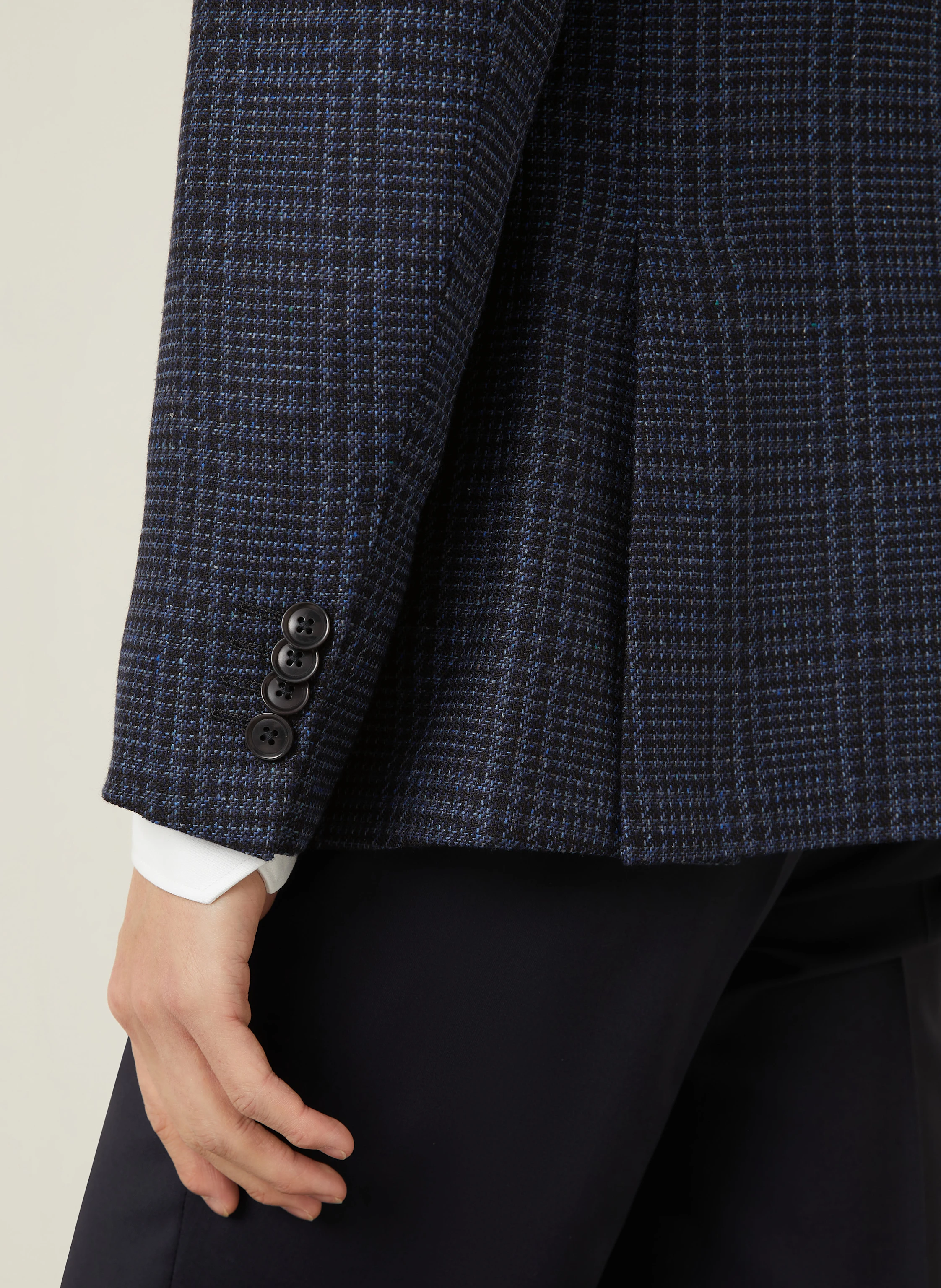 ZEGNA Sakko Extra Slim Fit mit Seide