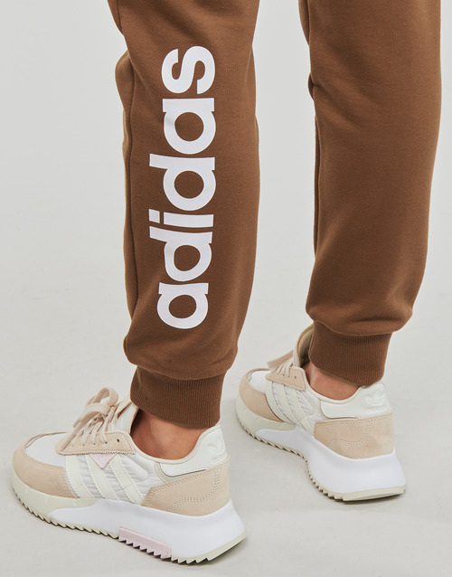 Adidas Sportswear - LIN FT CF PT - Marron / Blanc