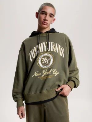 Moletom Varsity Logo Boxy Fit