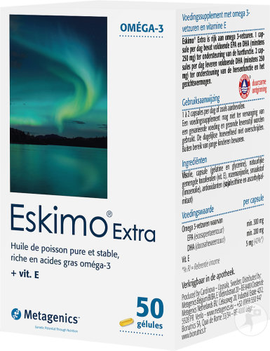 Metagenics Eskimo Extra Oméga 3 50 Gélules (4518)