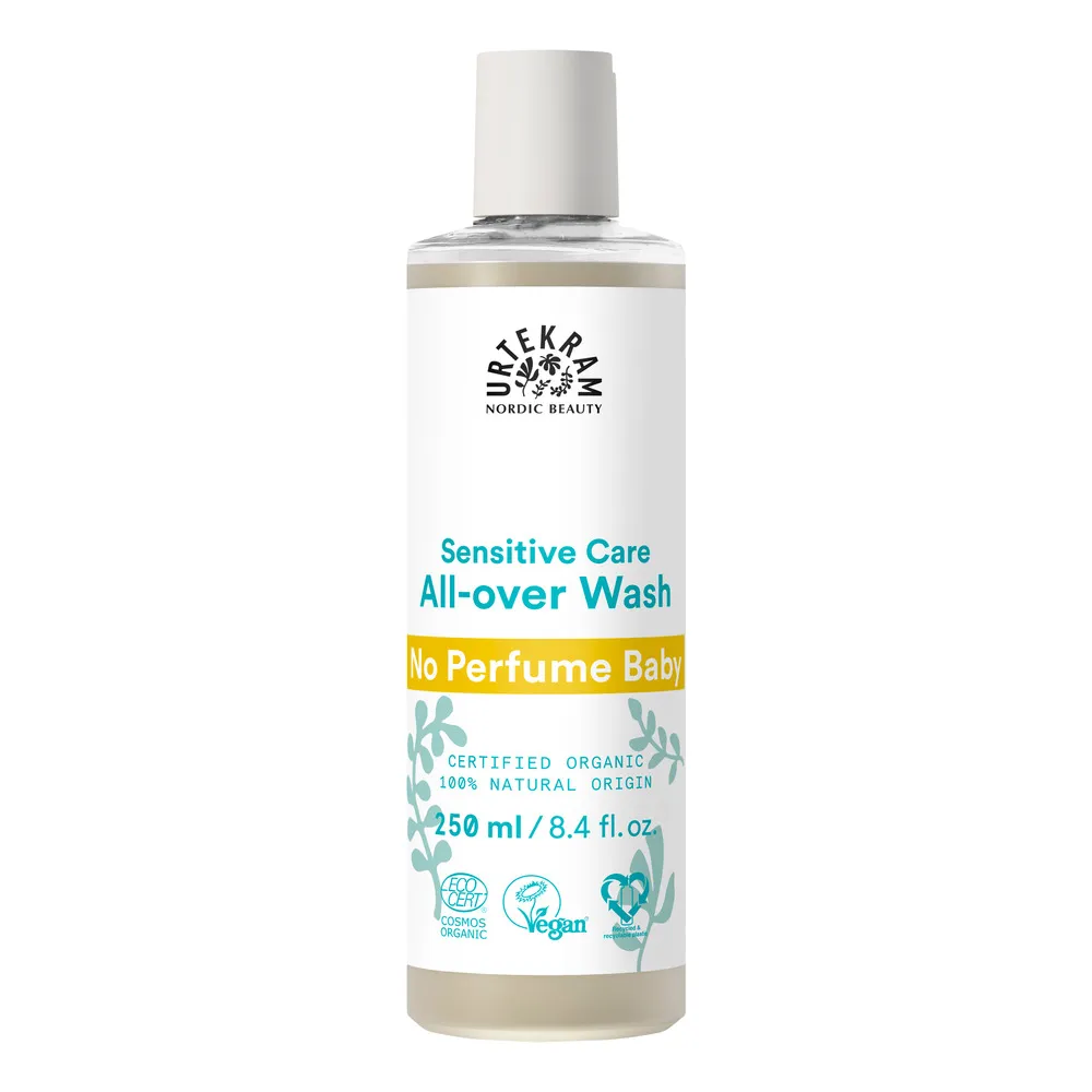 Urtekram No Perfume Baby All-Over Wash - 250 ml