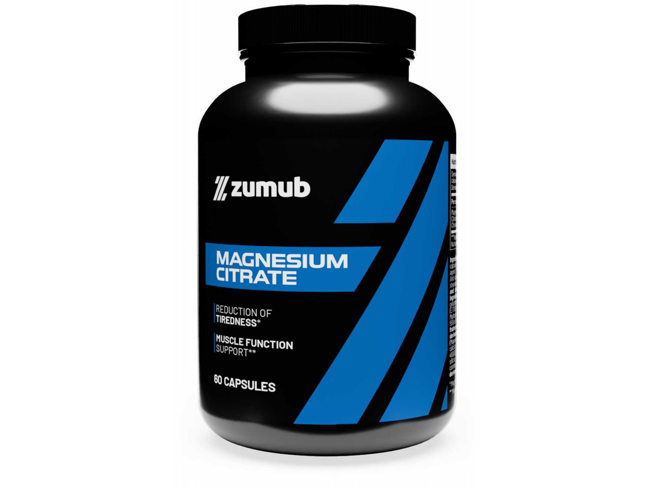 SUPLEMENTO ZUMUB MAGNÉSIO 60 COMP