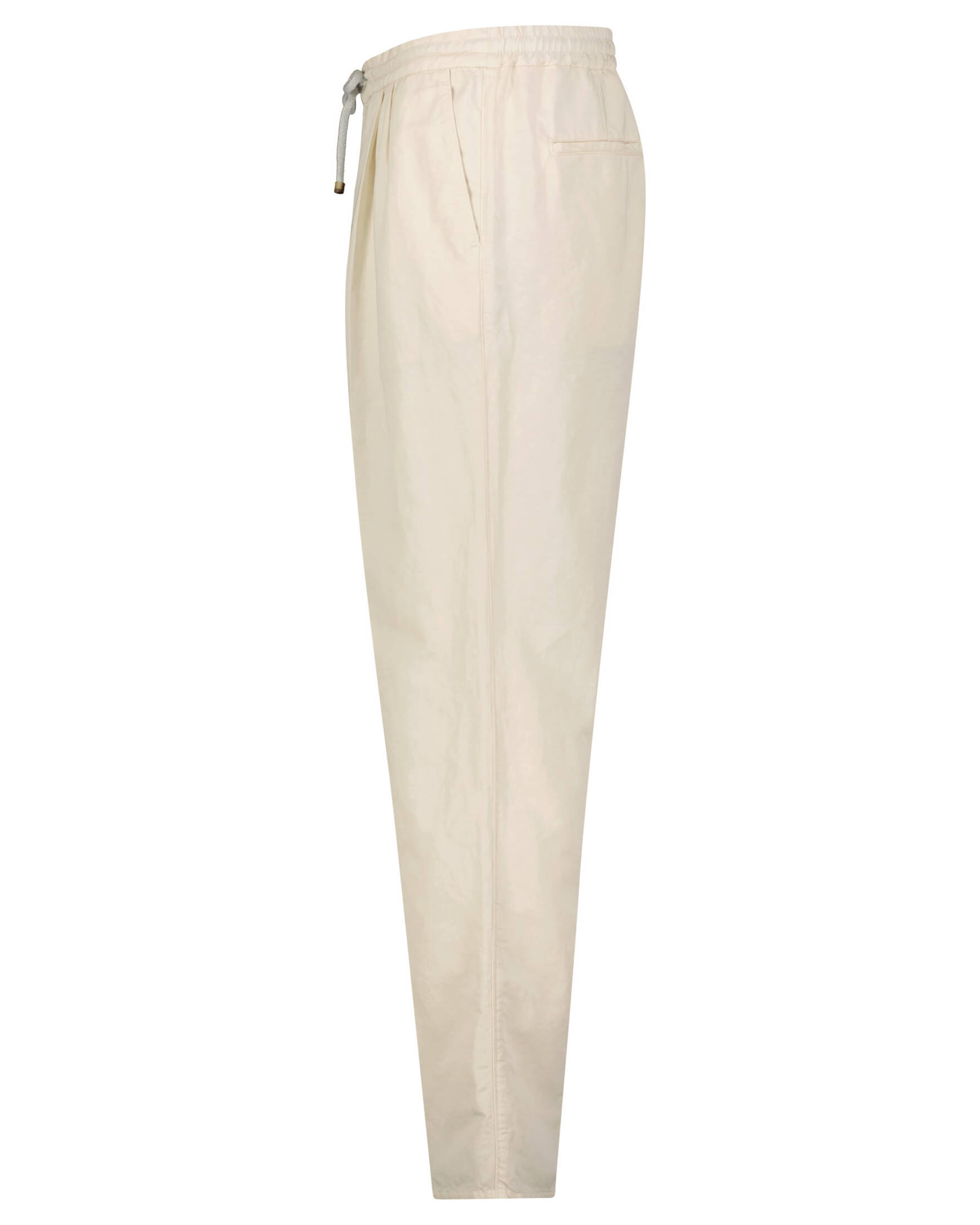 Brunello Cucinelli| Herren Freizeithose mit Leinen DRAW STRING LINEN COTTONPANT Leisure Fit