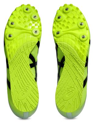 Chaussures d'Athlétisme Asics Hyper LD 6 Bleu/Jaune Unisexe