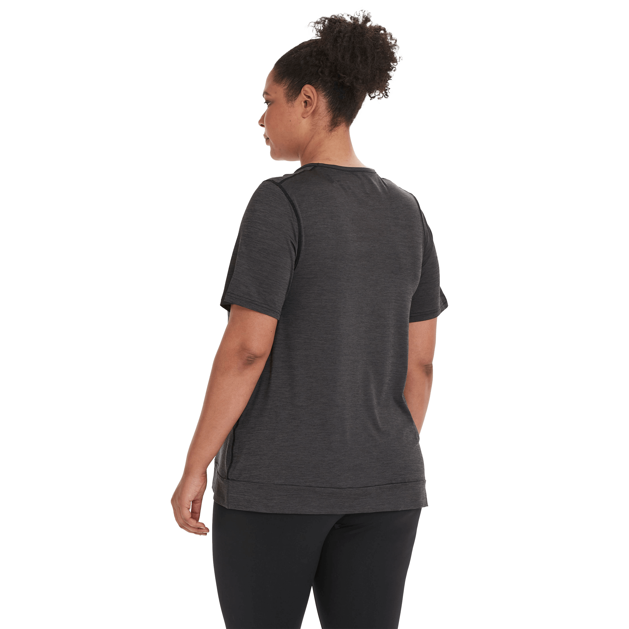 Endurance Brees W S/S Melange Tee - Fritid og bomull