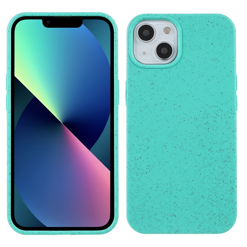 iPhone 15 Bio Gummi Schutzhülle Eco Friendly Nachhaltig Kompostierbar - Türkis