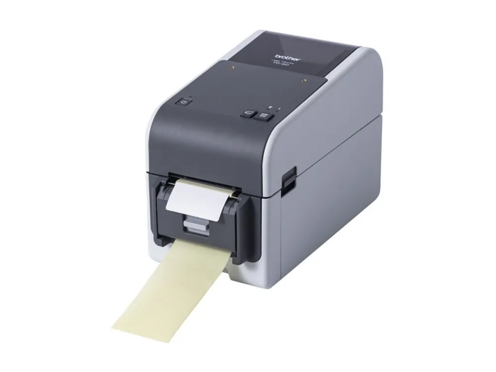 Brother TD-2320D203 - Mærkat/kvitteringsprinter - S/H - direkte termisk - Rulle (6,3 cm) - 203 dpi - op til 152.4 mm/sek. - USB 2.0, USB vært, LAN