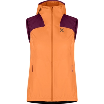 Montura Rise Hooded Weste Melon/vinaccia Damen