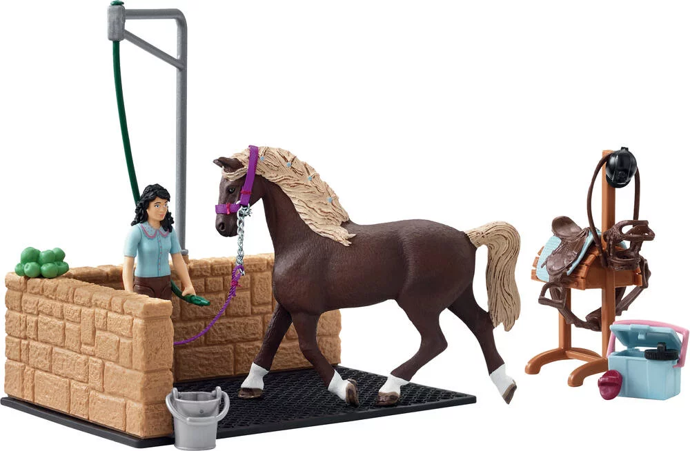 BOX DE LAVAGE POUR CHEVAUX EMILY ET LUNA