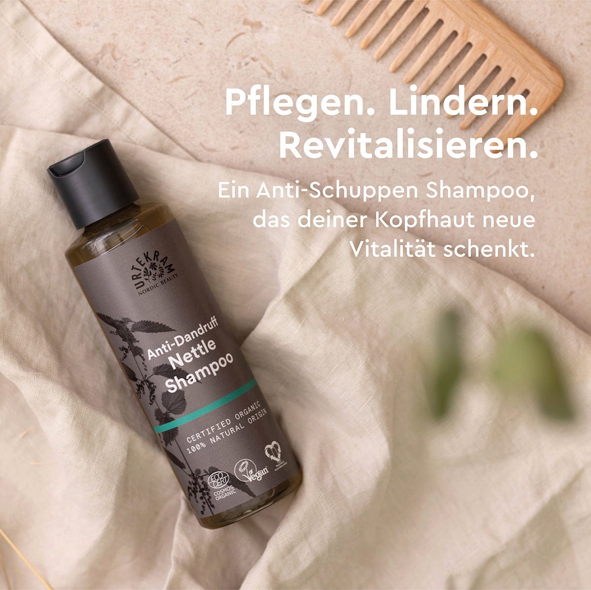 URTEKRAM  Nettle Shampoo, 500 ml