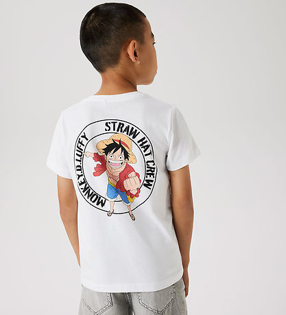 Name It T-Shirt - NkmDio Einteiler - Bright White