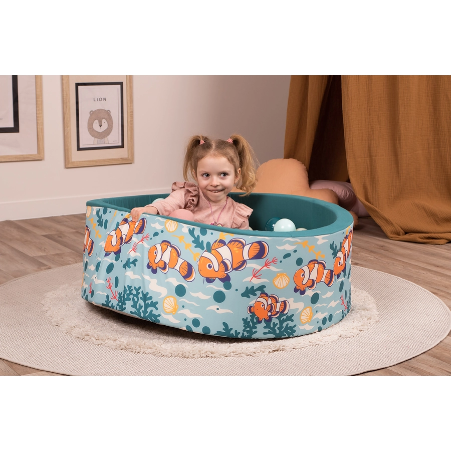knorr toys® Bällebad soft - Clownfisch - 150 Bälle