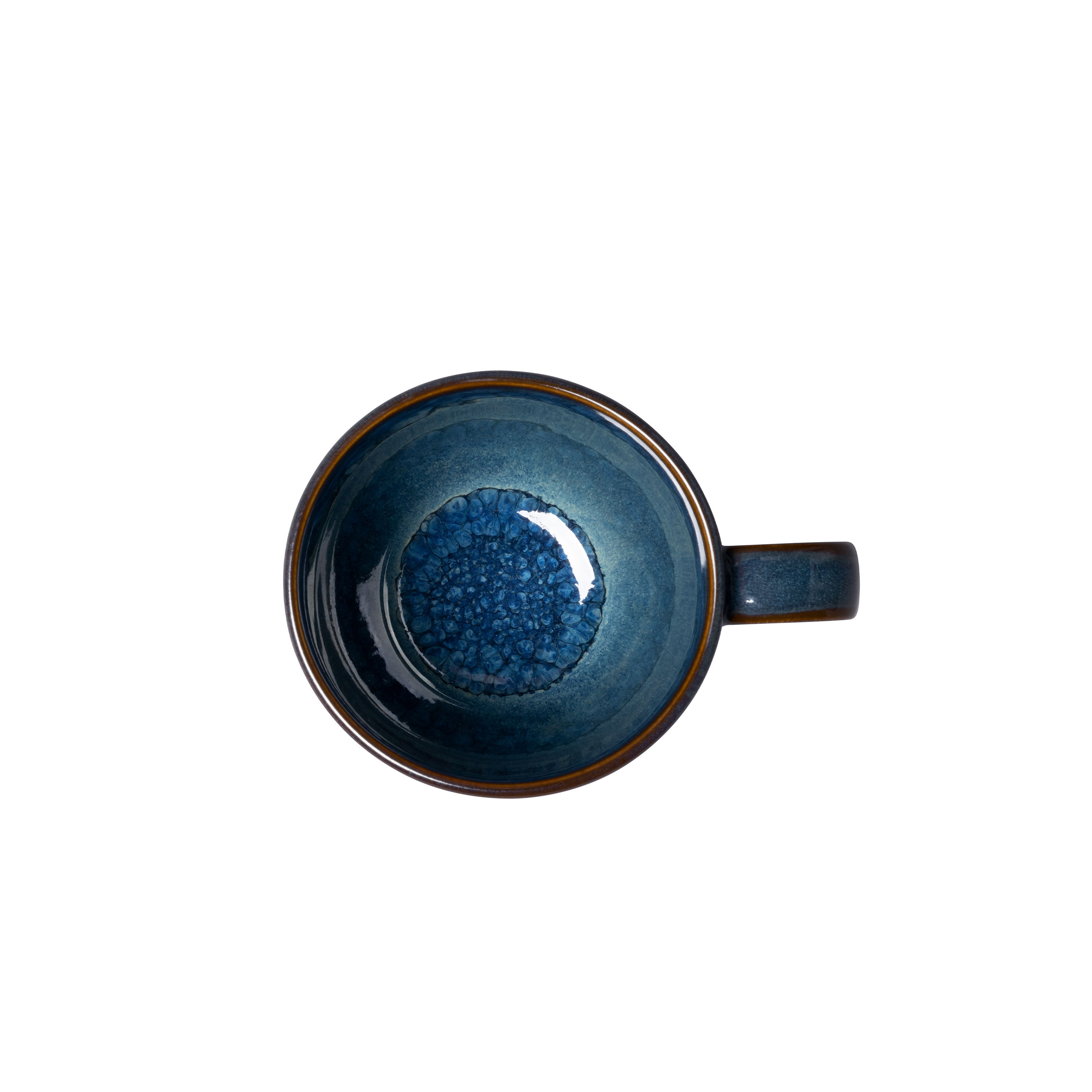 Crafted Espresso cup Blue, 2.1 oz, Premium Porcelain