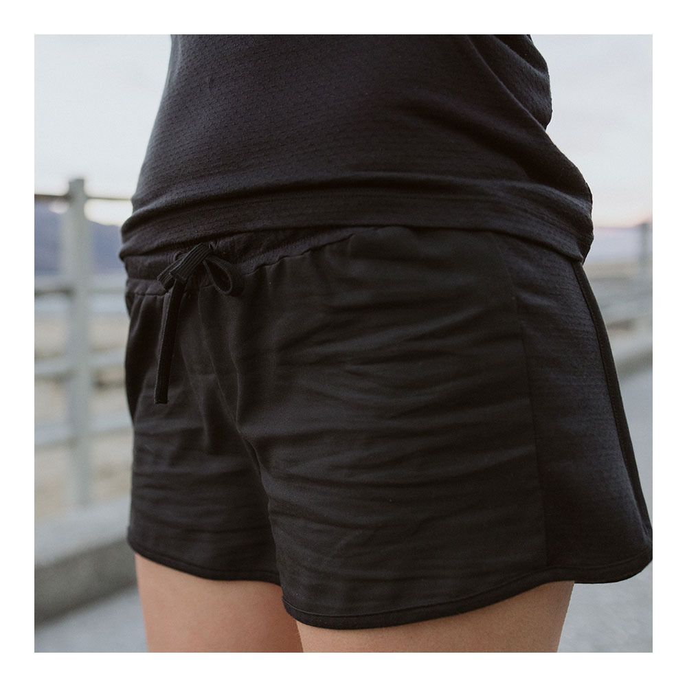 Icebreaker ZONEKNIT - Short Femme black