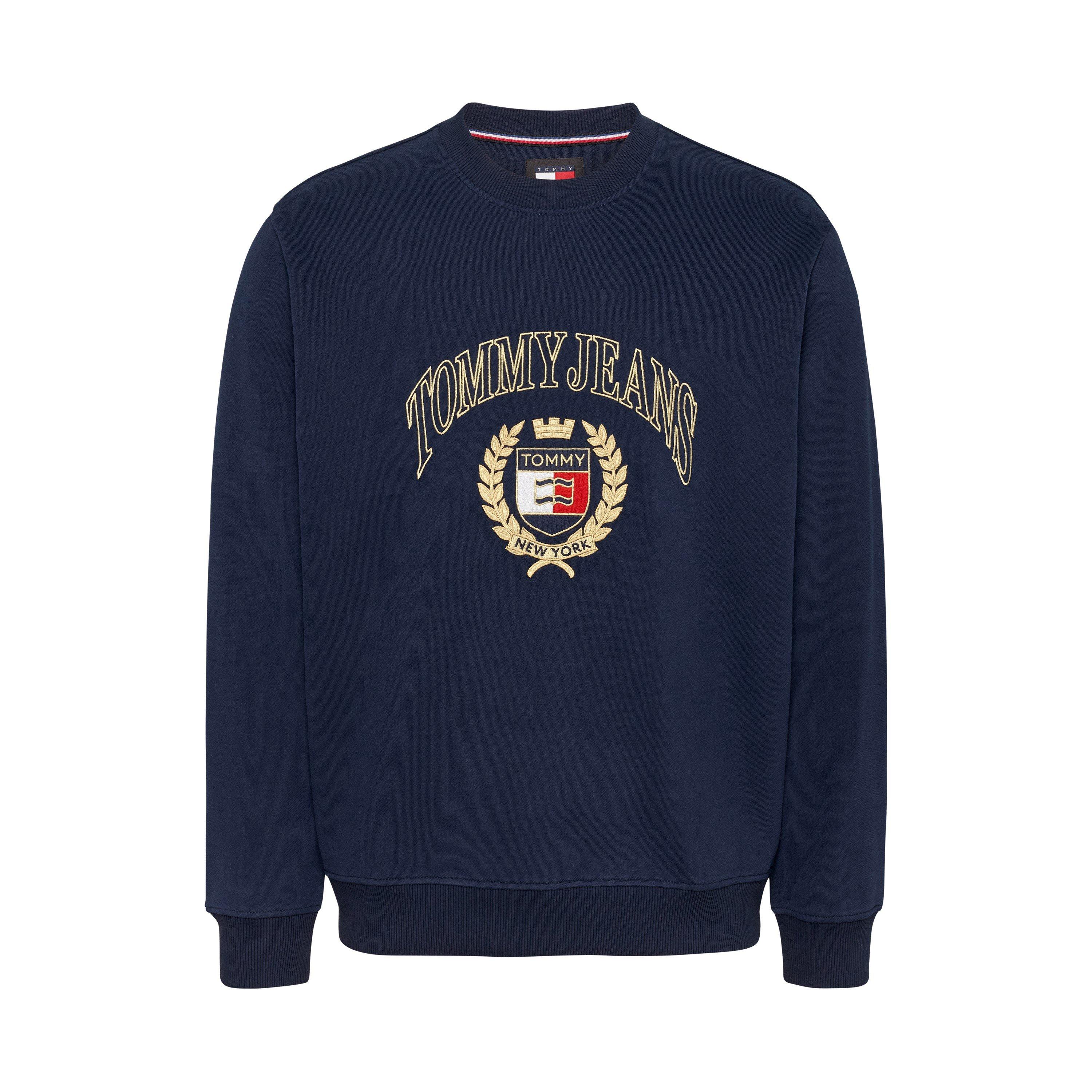 Tommy Jeans Crest Embroidery Pullover sweatshirt