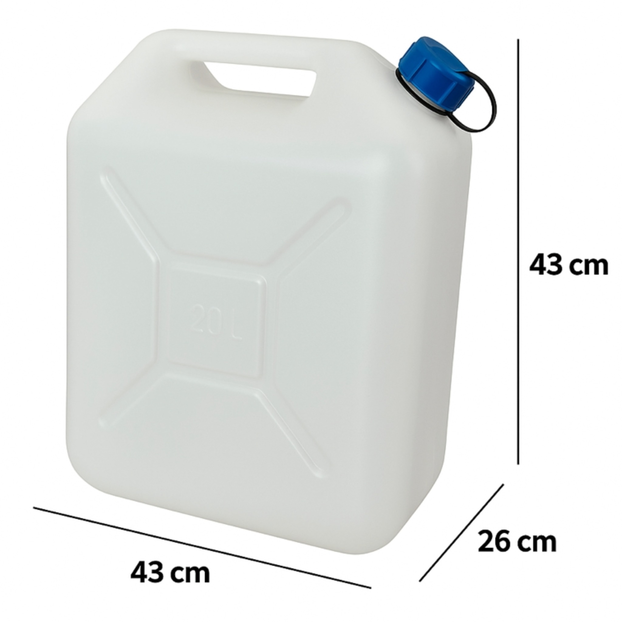 HEM 20 liter jerrycan met kraan - Set van 2