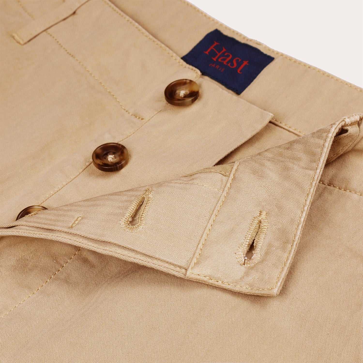 Beige military pants