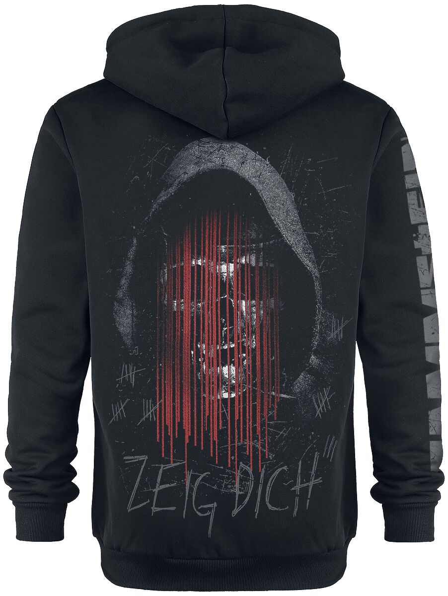 Zeig Dich | Rammstein Sweat-shirt à capuche