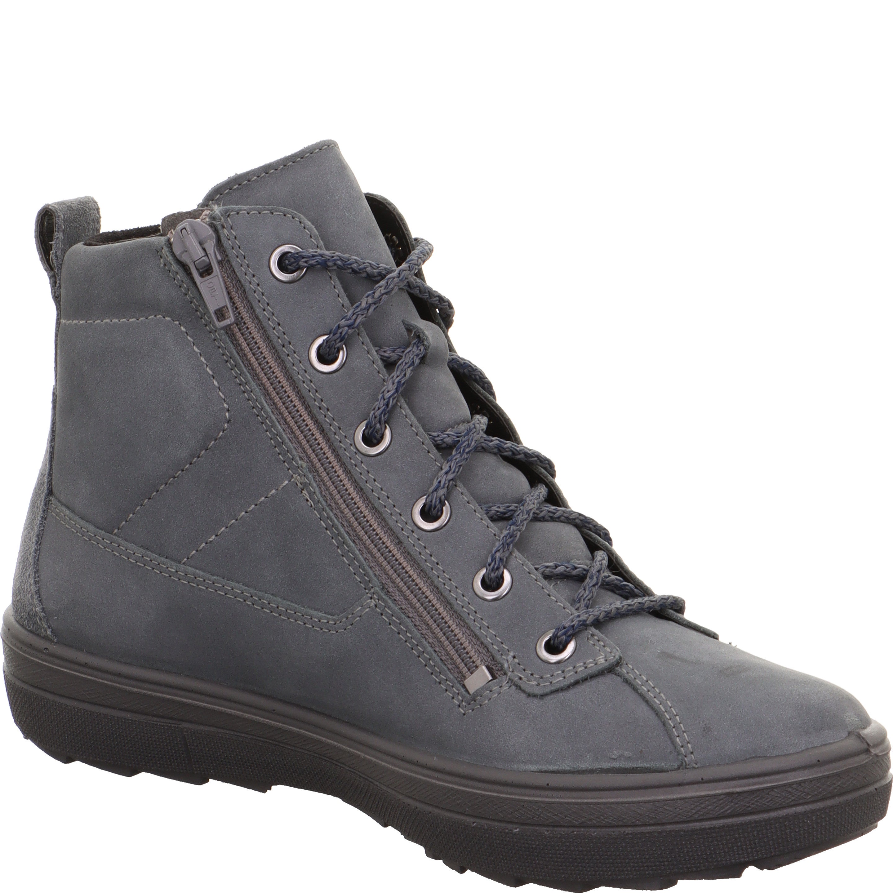 legero MIRA Damen  Sneaker high mit Reißverschluss - Farbe: Castlerock - Größe: 5.5