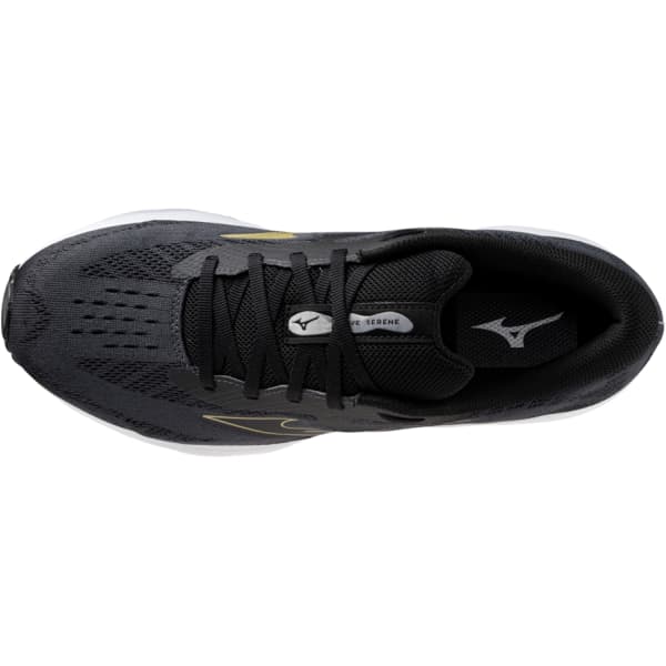 Chaussure running MIZUNO WAVE SERENE EBONY/GLODEN HALO/SNOW WHITE