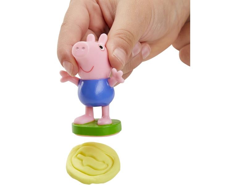 Play-Doh Knetspielzeug Peppa`s Ice Cream Playset Peppas Eiscreme-Spielset mit 5 Knetdosen