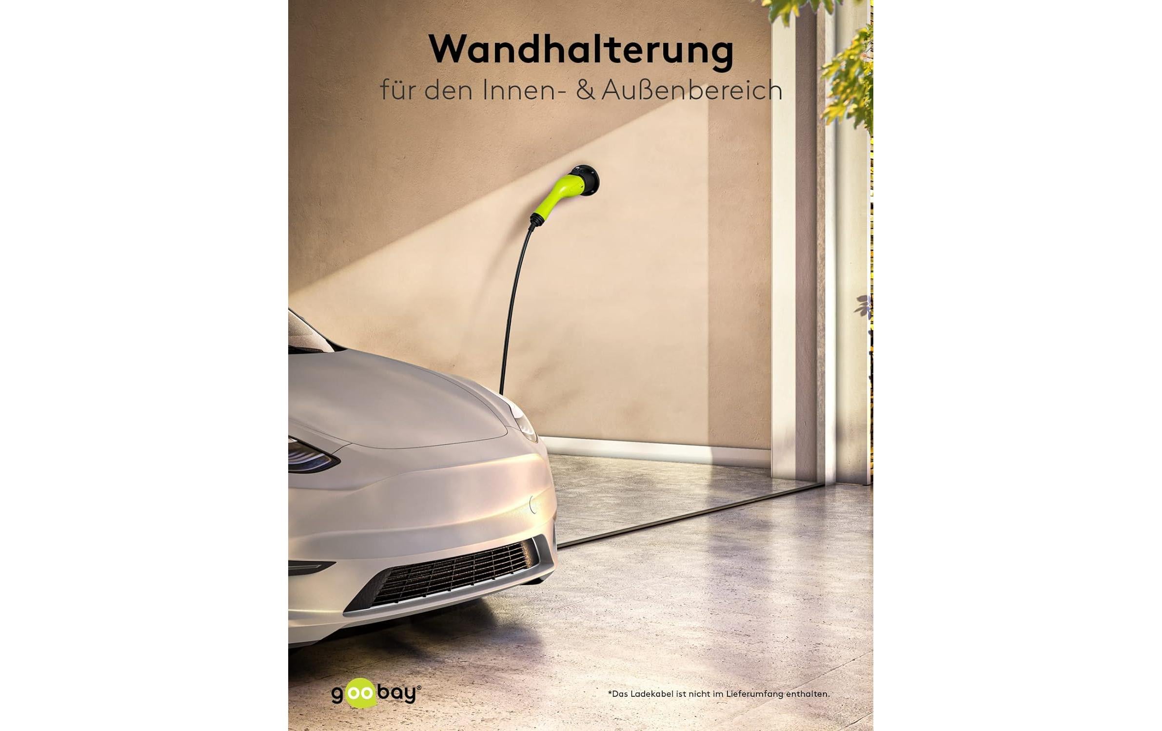 Wandhalterung für Ladekabel Typ-2Kabel-Wandhalterung für Typ-2 Elektrofahrzeug-Ladekabel