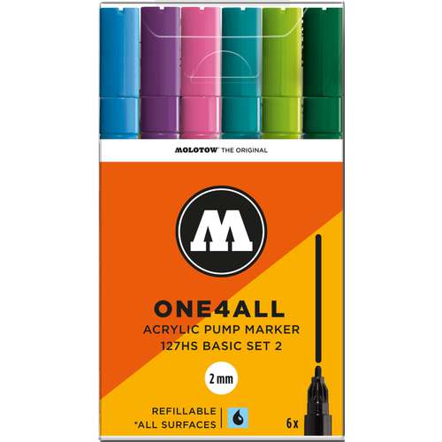 MOLOTOW™ ONE4ALL 6er-Sets 127HS