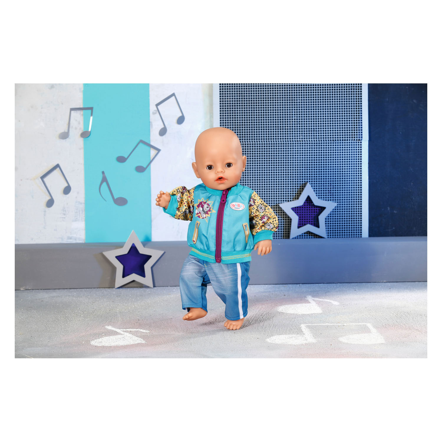 BABY born Outfit met Jas, 43cm