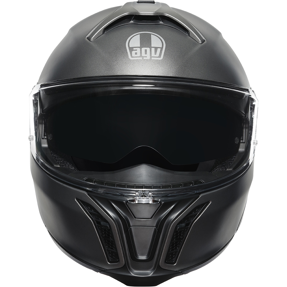AGV - Casque Tourmodular Luna Gris Mat