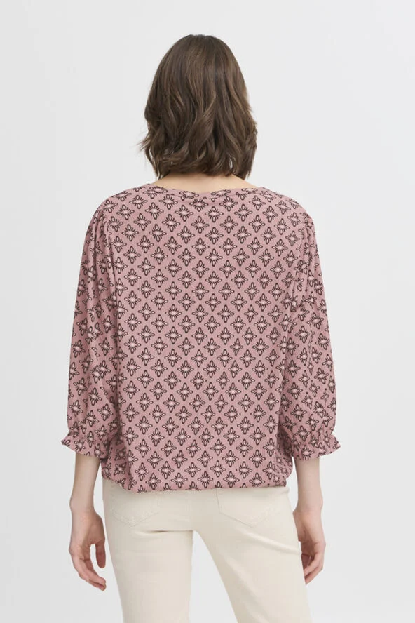 Fransa FRENORA TEE 1 Nostalgia rose mix