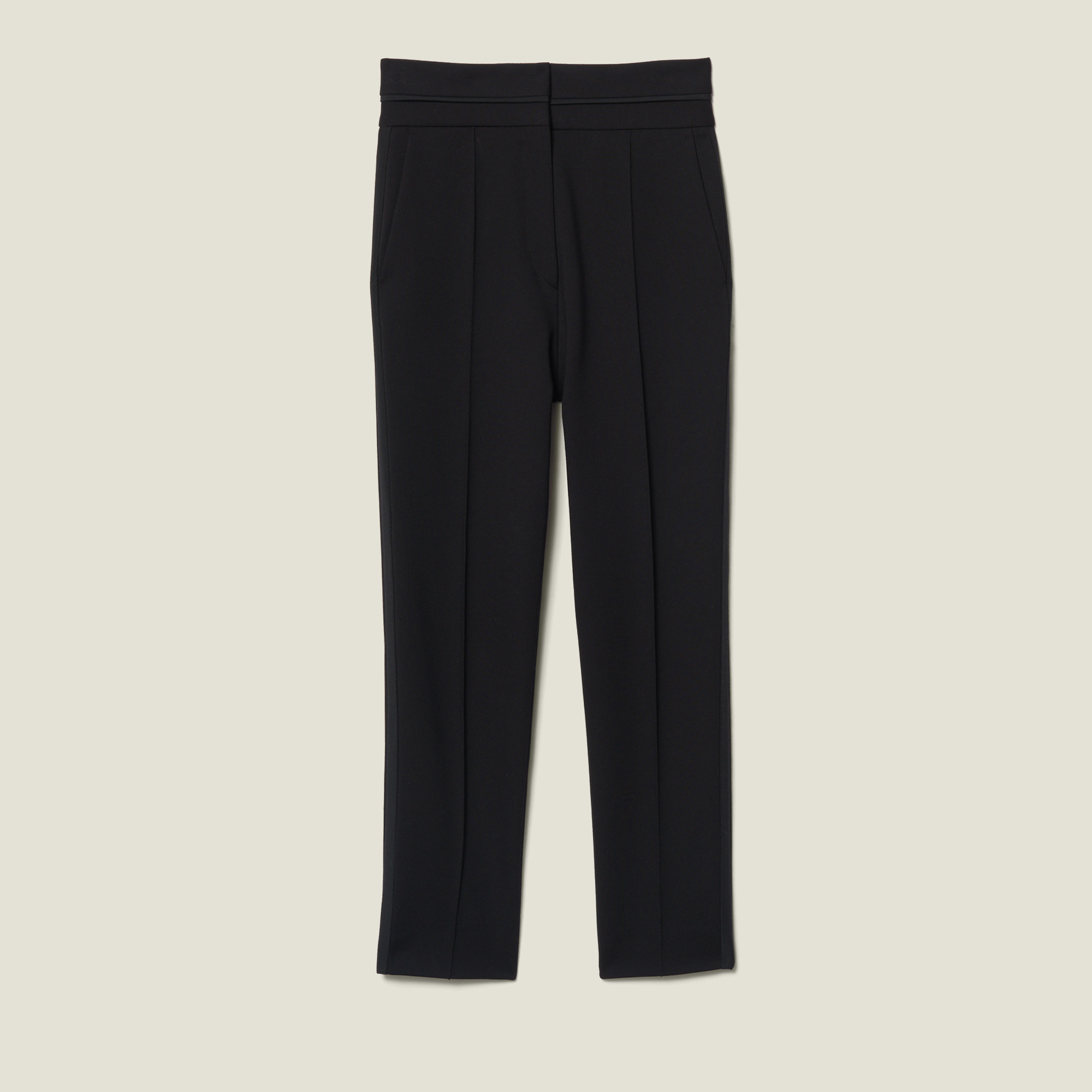 Pantalon classique taille haute