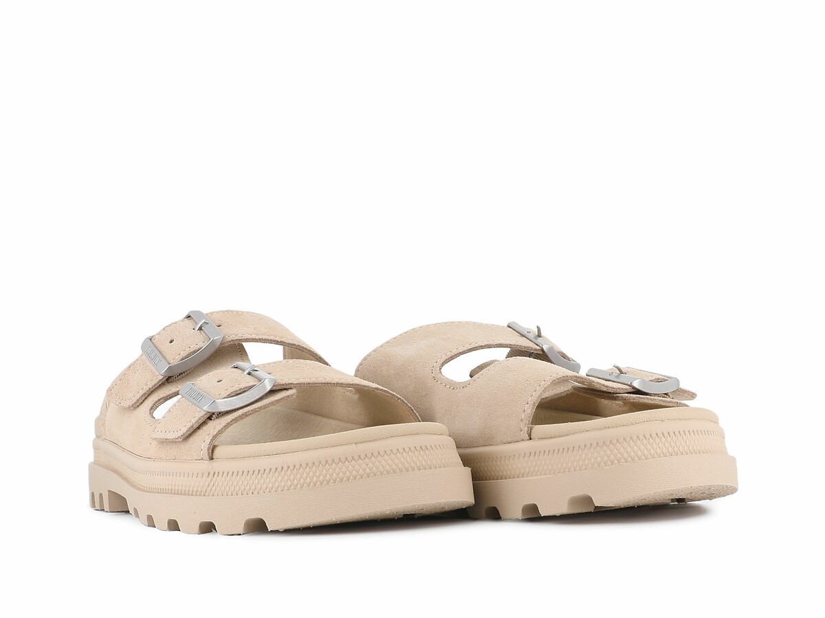 PALLADIUM<br>Mules Dunelite Riviera com tira dupla