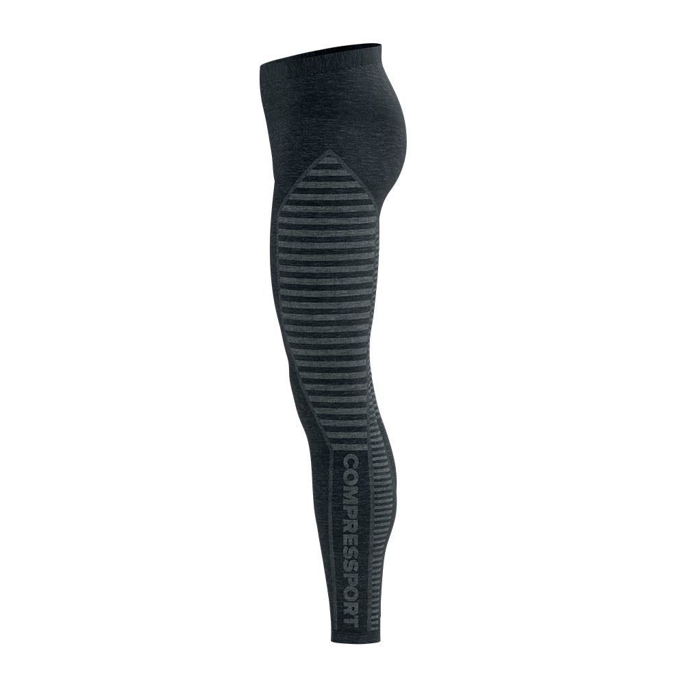 Compressport WINTER RUN - Legging Homme black