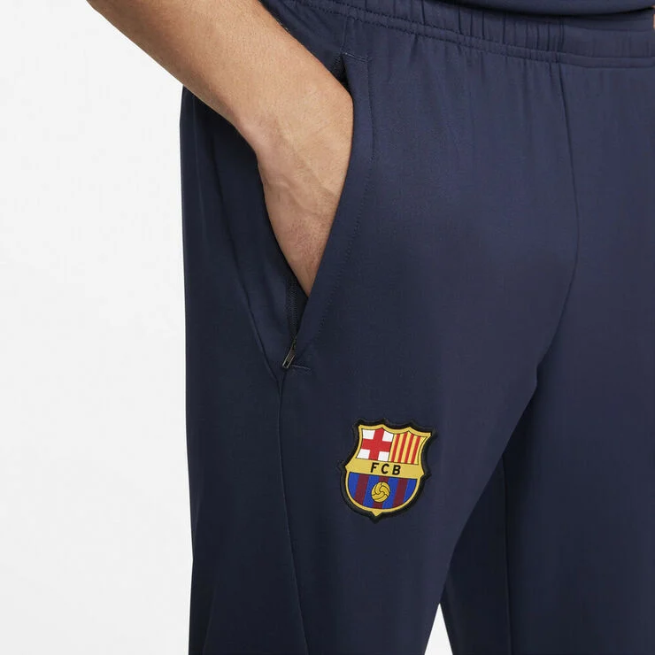 Nike Fc Barcelona Strike Dri Fit Bukser Blå