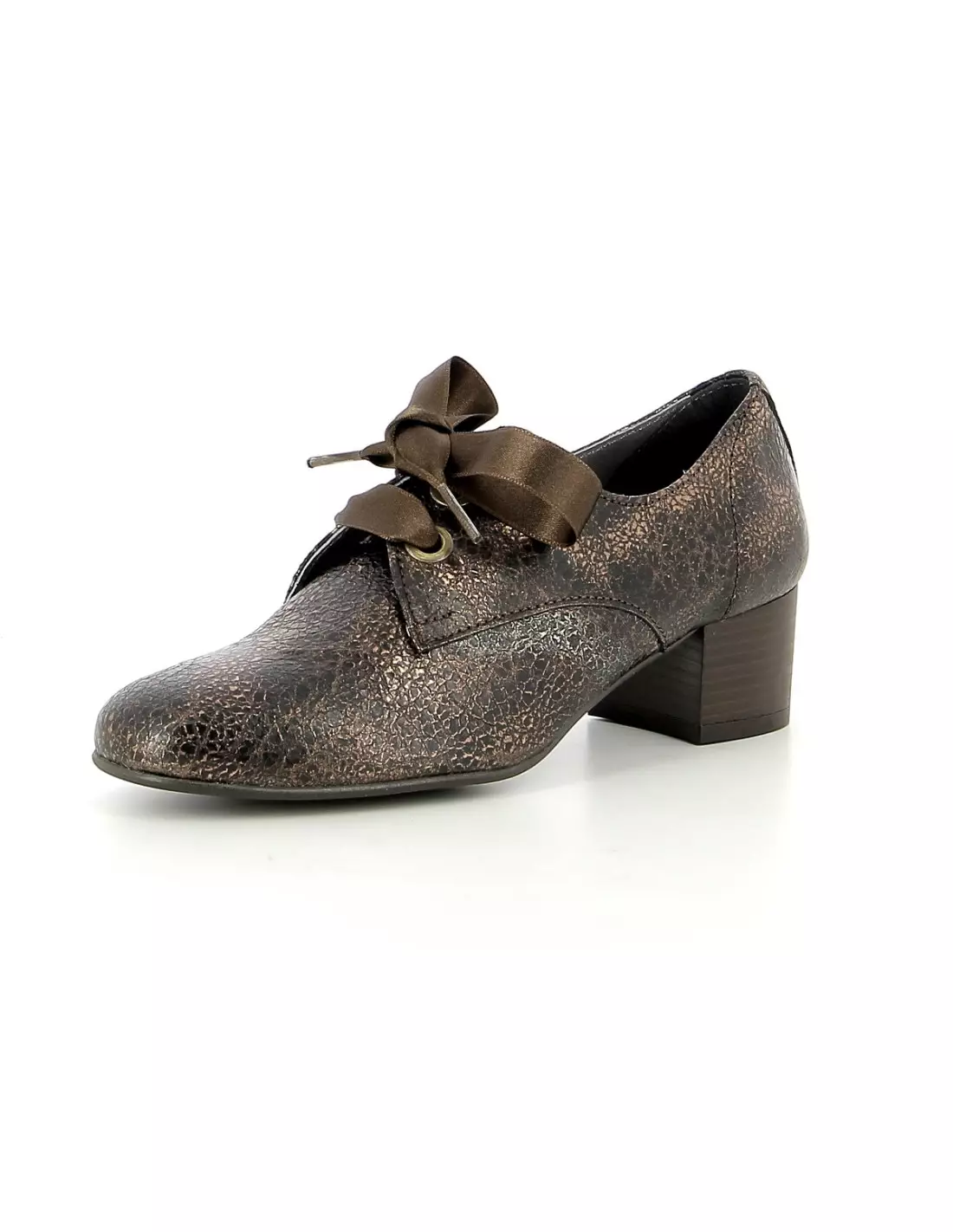 FOLIE S CAVAMACA BRONZE - Derbies, richelieus & trotteurs Bronze