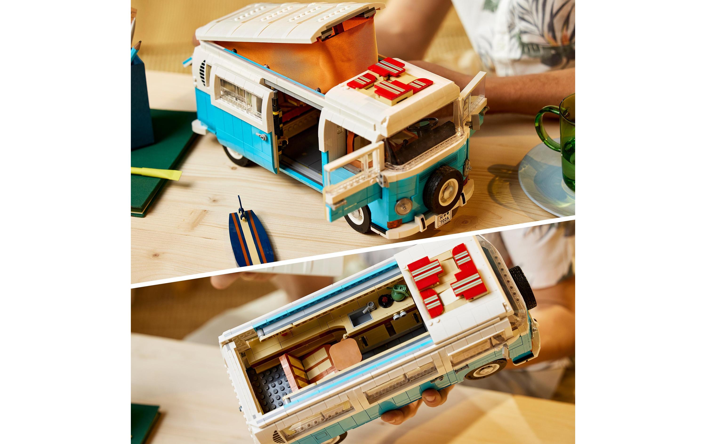 Creator Volkswagen T2 Campingbus 10279<br>Modell zum Sammeln und Ausstellen
