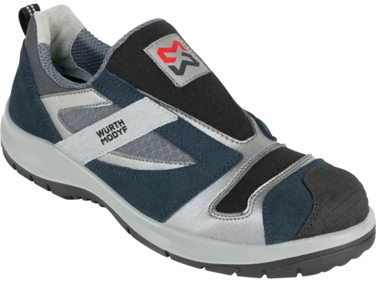Chaussures de sécurité sans lacets Stretch X Würth MODYF bleues