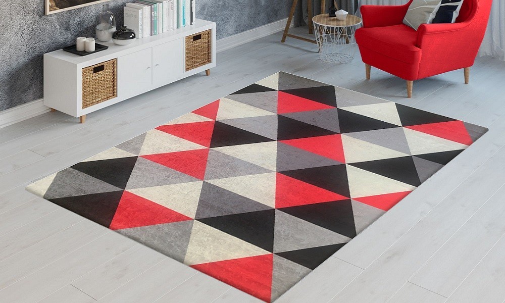 Mani Textile TPS_TRIAN_00 - Tapis d'intérieur Triangle