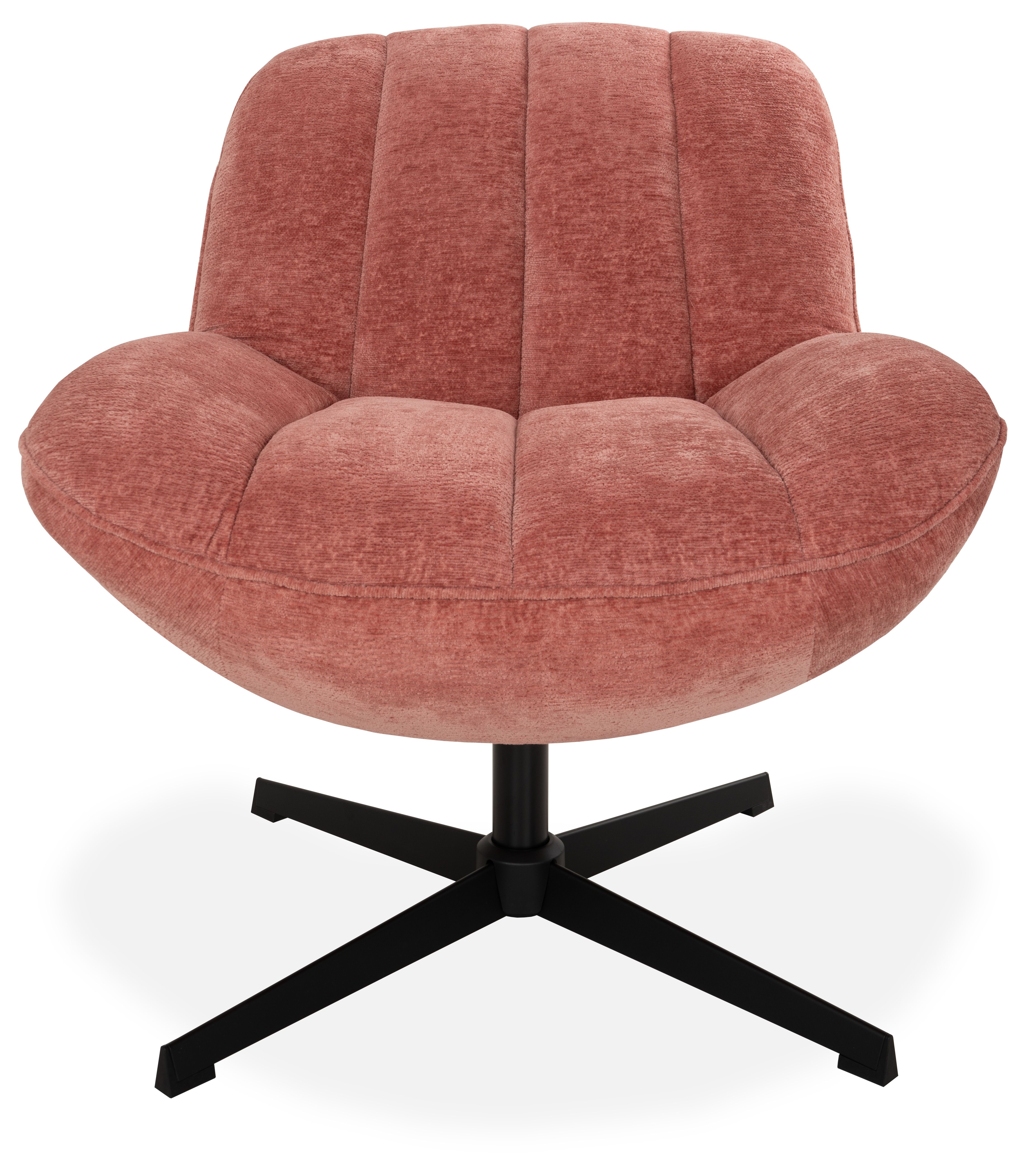 Draaifauteuil - old pink | 230318 Derby B75 x D72 x H80 cm