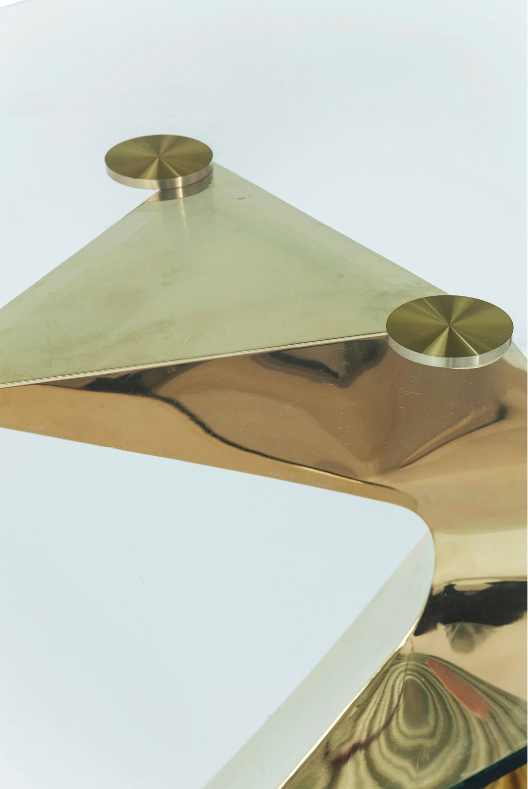 KARE DESIGN Esstisch GLORIA 100 x 200 cm goldfarbig