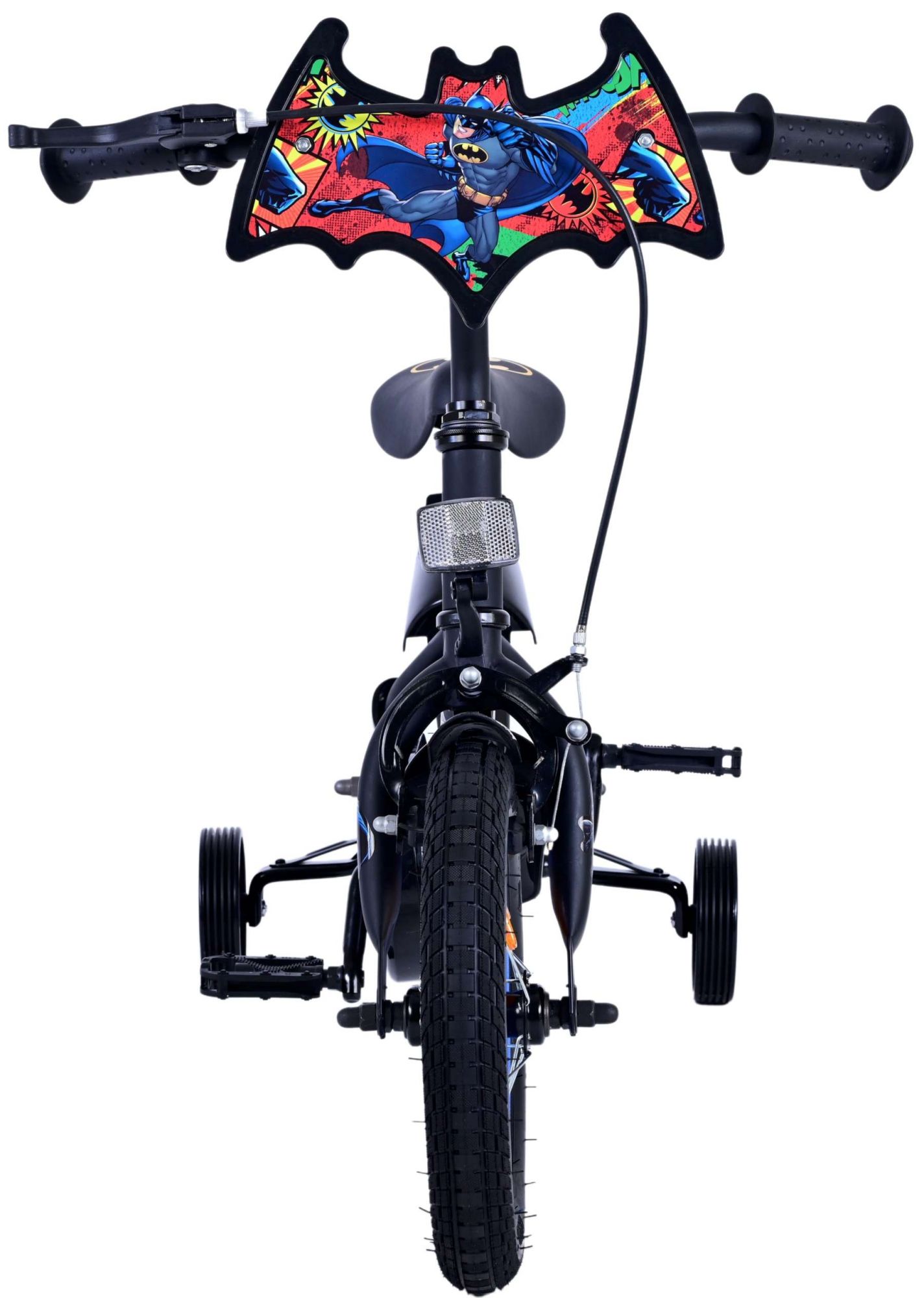Kinderfahrrad Batman für Jungen 12 Zoll Kinderrad in Schwarz Fahrrad