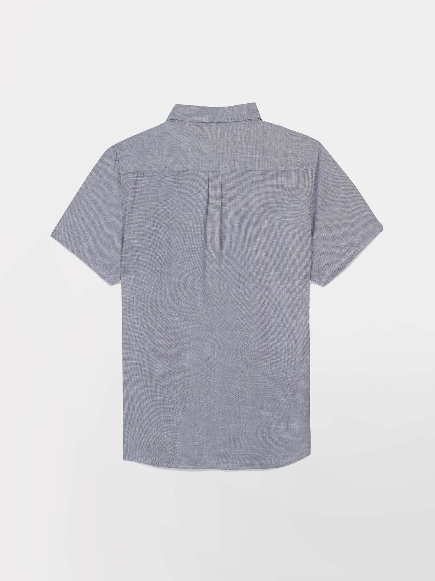 Chemise Homme Manches Courtes Coton Marine