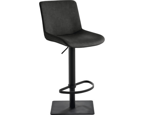 Barkruk Mayer Zitmeubelen 1287 40 x 49 x 81 cm Staal zwart/zwartgrijs