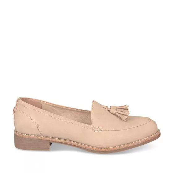 Mocassins BEIGE VIA DONNA