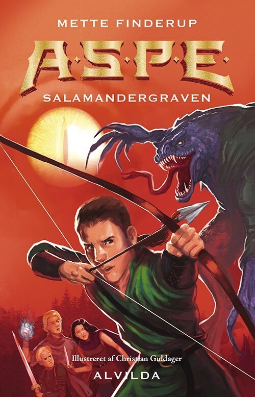 A.S.P.E. 4 - Salamandergraven - Mette Finderup - Bog
