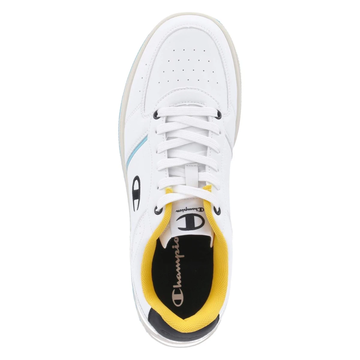 ChampionLow Sneaker CLY400 - wht/aqbl/lco/nbk