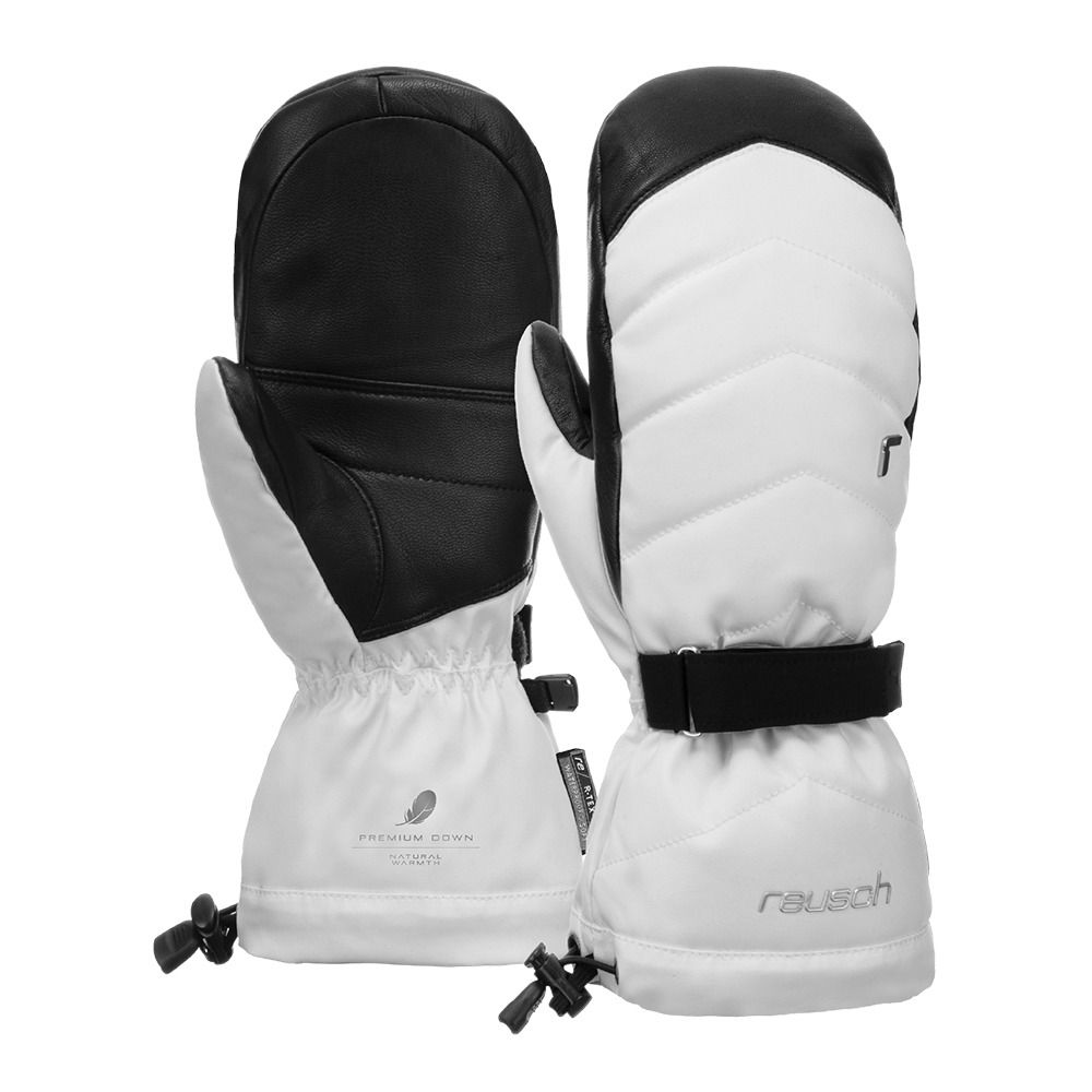 Reusch NADIA R-TEX® XT - Moufles ski Femme white/black