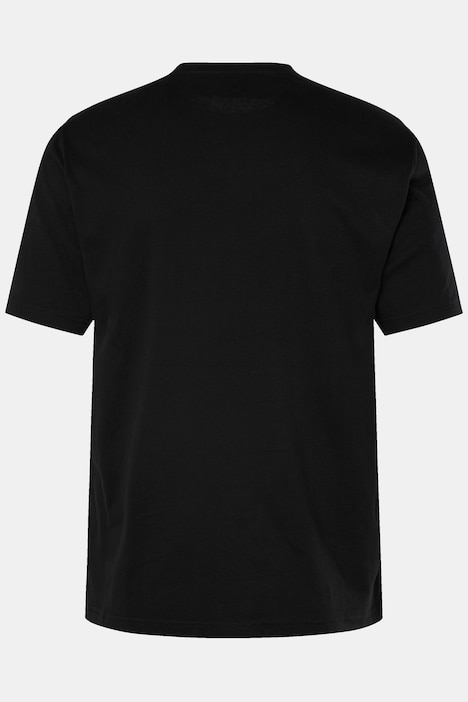 T-Shirt, Halbarm, Brust-Print, bis 8XL