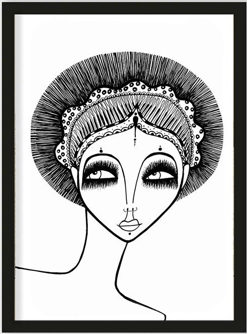 Art Print Leyla